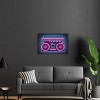 Boombox Neon by Octavian Mielu Unframed Wall Canvas - iCanvas - 2 of 4