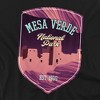 Men's Mesa Verde National Park Illustrated Landscape Crewneck Sweatshirt - 2 of 4