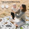 GOTGELIF 50"x50" Extra-Thick Cushioned Foam Baby Play Mat Foldable & Non-Slip Tummy Time Mat - 2 of 4
