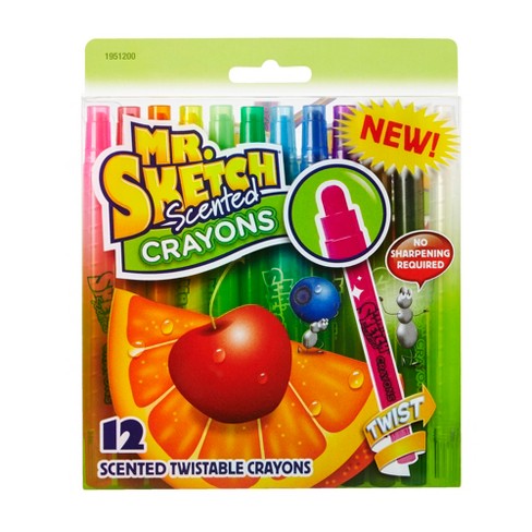 Mr. Sketch Scented Twistable Crayons, Set Of 12 : Target