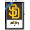 Trends International MLB San Diego Padres - Logo 22 Framed Wall Poster Prints - 3 of 4
