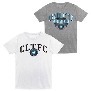 MLS Charlotte FC Toddler Boys' 2pk T-Shirt - 1 of 3