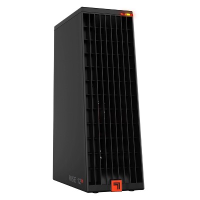 Vornado Rise 12H Tower Space Heater with 2 Heat Settings and Advanced Safety Features: Electric Fan, 900W, ETL Listed