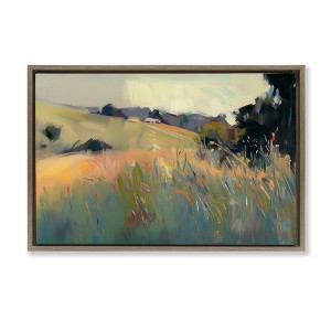 Stupell Industries Modern Tranquil Plains Floating Frame Canvas Art - 1 of 4