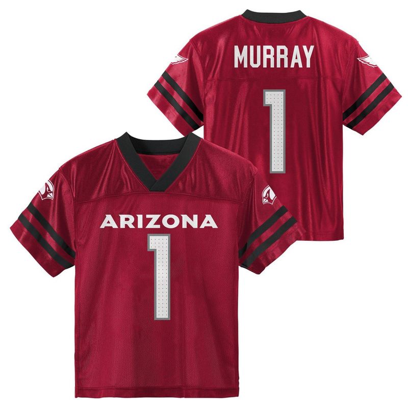 NFL Arizona Cardinals Toddler Boys&#39; Short Sleeve Murray Jersey, 1 of 4