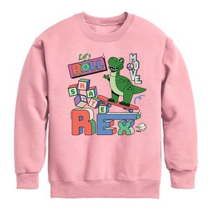 Boys' - Disney - Toy Story Graphic Long Sleeve Fleece Sweatshirt - 1 of 3