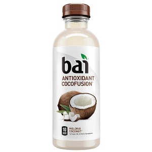 Bai Coconut Flavored Water, Molokai Coconut, Antioxidant Infused Drinks, 12 Count Molokai Coconut 18 Fl Oz (Pack of 12) - 1 of 4