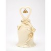 Kevins Gift Shoppe Ivory Ceramic Bell with Calla Lily Flowers and Golden Accents - image 3 of 3