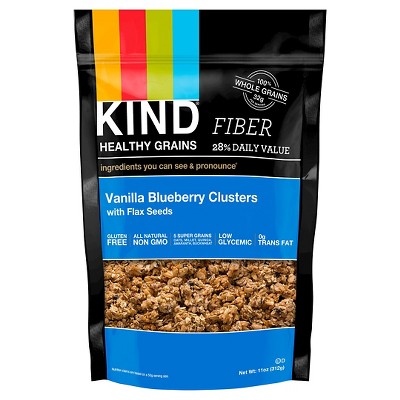 KIND Healthy Grains Fiber Vanilla Blueberry Clusters - 11oz