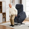 Power Lift Recliner Chair for Elderly Lift Chair with 8-Point Vibration Massage,Heating & 155° Recline - 4 of 4