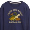 Boys' - Instant Message - Dinosaur Long Sleeve Graphic T-Shirt - 2 of 4