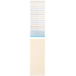 REGALWOVEN Striped Pattern Quick Drying Hand Towels for Bathroom 14" x 30"/13" x 27" 2 Pcs - 1 of 4