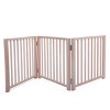 DOMETOUR 17.5 inch Pet Fence Suitable For Indoor Use Log Environmental Protection Material - 4 of 4