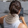 Asutra Cozy Weighted Neck Warmer Aromatherapy Wrap - Champagne - 3 of 4