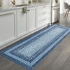 Washable Area Rugs for Living Room Non Slip Modern Braided Print Rug - 4 of 4
