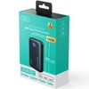 INIU Leopard Power 25000 mAh PD 100W Fast Charging Power Bank with attached USB-C Cable - Black: Rechargeable, USB/USB-C Connections - 2 of 4