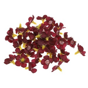 Unique Bargains Silk Realistic Handmade Decorative Artificial Daisy Flower Heads 50 Pcs - 1 of 4