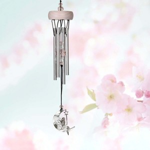 Woodstock Windchimes Chime Fantasy Fairy, Wind Chimes For Outside, Wind Chimes For Garden, Patio, and Outdoor Decor, 10"L - 1 of 4