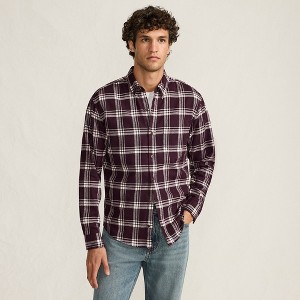 Lands' End Men's Traditional Fit Flagship Flannel Shirt - 1 of 4