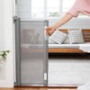 Perma Child Safety 71" Wide x 33" Tall Retractable Baby Gate - 3119 - Gray - 3 of 4