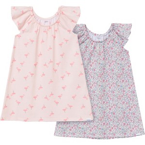 Gerber Toddler Girls' 2-Pack Nightgowns - 1 of 4