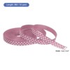 Unique Bargains Polyester Washable Soft Grosgrain Ribbons for DIY Crafts Gift - 2 of 4
