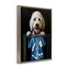 Stupell Industries Funny Dog X-Ray Snacks Floating Frame Canvas Art, Brown, 25" x 31" - 2 of 4
