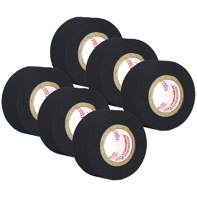 Mavalus Tape 1" x 324", Black, Pack of 6