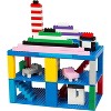SCS Direct Brick Building Blocks Blue Stackable Baseplates - 5"x5"(10pcs) Dual Sided - Fits All Major Brands, Great for Activity Table, Gift - 3 of 3