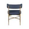 Meridian Furniture,Rivage Durable Linen Textured Fabric Dining Chair, Set of 2 - 2 of 4