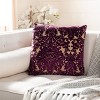 Lenna Pillow - Amaranth - 18" x 18" - Safavieh - 2 of 4