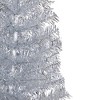Northlight Artificial Tinsel Christmas Tree - 3' - Silver - Unlit - 4 of 4