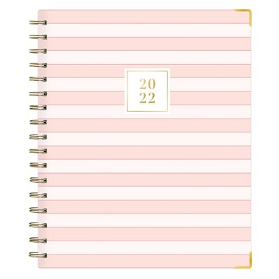 2022 Planner 7" x 9" Weekly/Monthly Wirebound Hardcover Alina - Rachel Parcell by Blue Sky