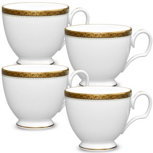 Noritake Charlotta Gold Set of 4 Cups - 1 of 4