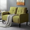MAYEERTY 51.2inLoveseat Couch Modern Couch Loveseat Stylish Upholstered Sofa for Living Room - 4 of 4