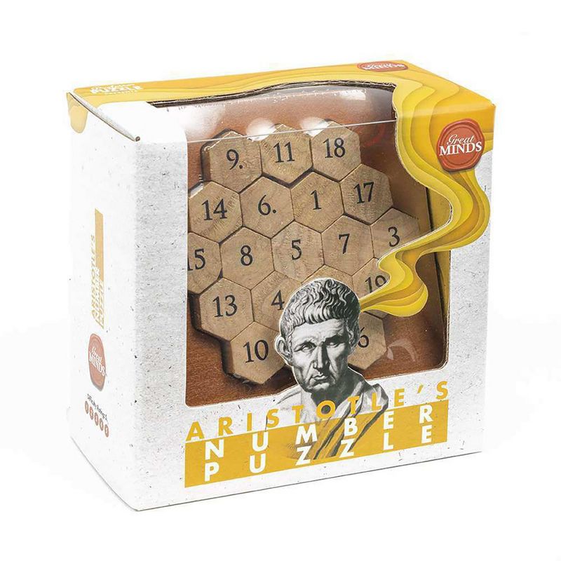 Professor Puzzle USA, Inc. Great Minds Aristotles Number 3D Brain Teaser Puzzle, 1 of 3