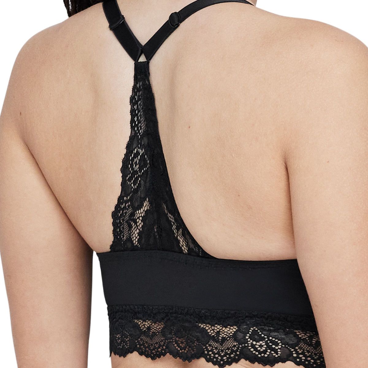Skarlett Blue Women's Goddess T-Back Busty Lace Bralette 335213 - thumbnail 3