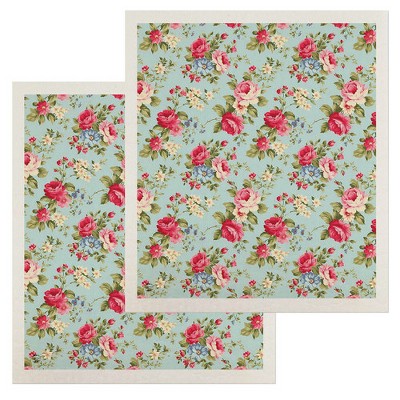 Briarwood Lane Spring Floral Swedish Dishcloth (2-pack)
