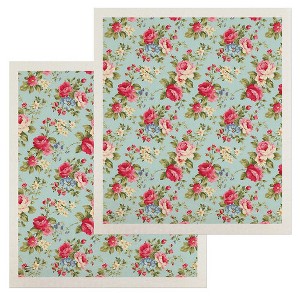Briarwood Lane Spring Floral Swedish Dishcloth (2-pack) - 1 of 4