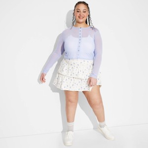 Women's Mesh Cardigan - Wild Fable™ - 1 of 3