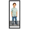 PosterPalooza | Panoramic Classic Modern Grey Frame - UV Acrylic, Foam Board Backing, Hanging Hardware - 2 of 4
