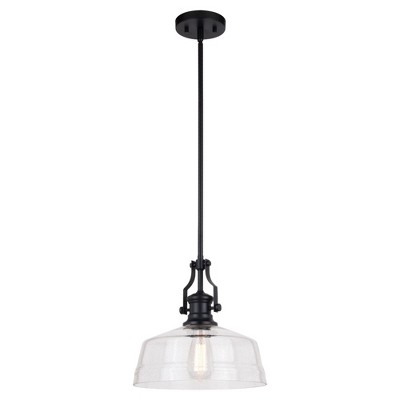 Vaxcel Beloit 1 - Light Pendant in  Matte Black