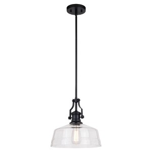 Vaxcel Beloit 1 - Light Pendant in  Matte Black - 1 of 4