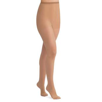 Collections Etc Sheer Non-Run Comfortable Support Pantyhose Hosiery, 3 Pack
