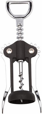 J&V TEXTILES Wine Opener, Zinc Alloy Premium Wing Corkscrew Wine Bottle Opener with Multifunctional Bottles Opener