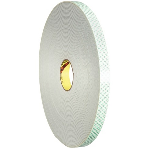 3m 4008 Double Sided Foam Tape 1 2 X 5 Yds 1 8 Natural 1 Case Tr Target