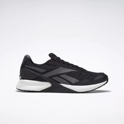 Reebok black cheap training shoes