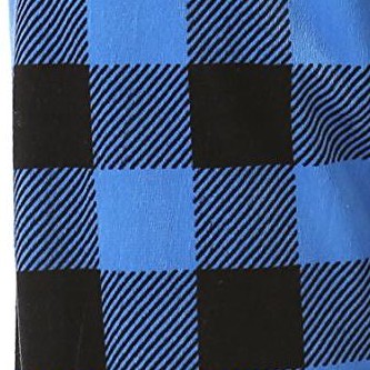 black & royal buffalo plaid