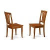 HomeStock Dining Table Set with Self - Storing Leaf and 8 Parson Chairs - 4 of 4