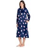 Ashford & Brooks Women's Mink Fleece Long Sleeve Nightgown - 2 of 4